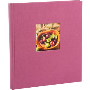 Goldbuch Álbum de Fotos Bella Vista Trend fucsia 30x31 cm 60 páginas blancas