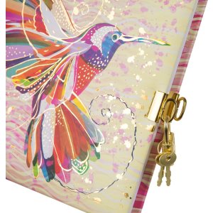 Goldbuch diario Flor Kolibri 16,5x16,5 cm 96 páginas blancas