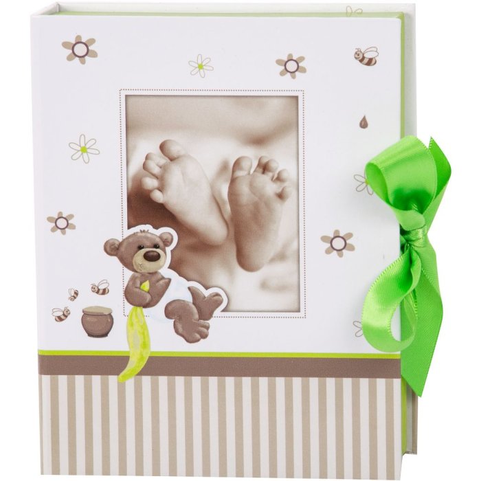 Caja del Tesoro Oso de Miel 11x14 cm