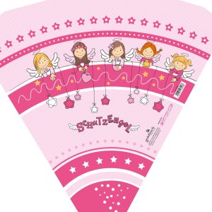Bolsa para hermanos Ángel de la Guarda 35 cm