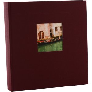 Goldbuch Álbum de Fotos Bella Vista 25x25 cm Cubierta de Lino 60 Páginas Blancas