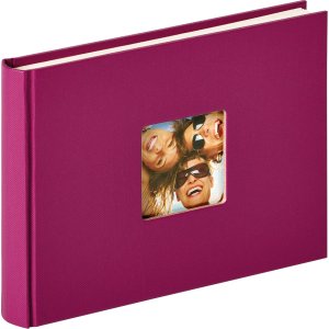 Walther Álbum pequeño Fun 22x16 cm Álbum de fotos 40 páginas blancas