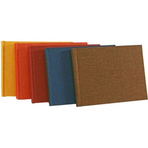 Álbum de fotos de lino Summertime 5 tamaños hasta 35x36 cm - 36 a 100 páginas blancas