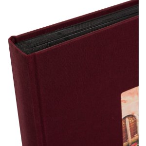 Goldbuch Álbum de Fotos Bella Vista burdeos 30x31 cm 60 páginas negras