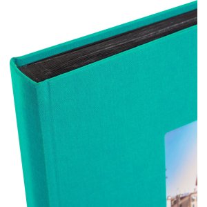 Goldbuch Álbum de Fotos Bella Vista turquesa 30x31 cm 60 páginas negras