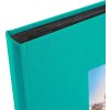 Goldbuch Álbum de Fotos Bella Vista turquesa 30x31 cm 60 páginas negras