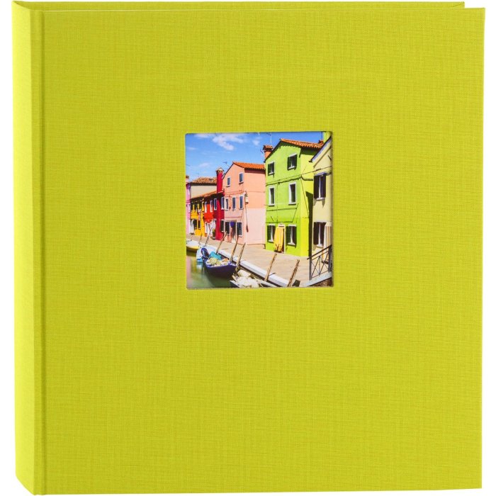 Goldbuch Álbum de Fotos Bella Vista verde 30x31 cm 60 páginas negras