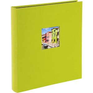 Goldbuch Álbum de Fotos Bella Vista verde 30x31 cm 60 páginas negras