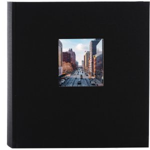 Goldbuch Álbum de Fotos Bella Vista negro 30x31 cm 60 páginas negras