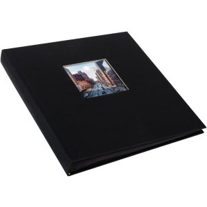 Goldbuch Álbum de Fotos Bella Vista negro 30x31 cm 60 páginas negras
