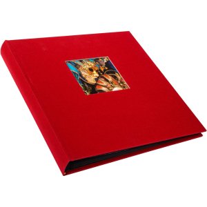 Goldbuch Álbum de Fotos Bella Vista rojo 30x31 cm 60 páginas negras