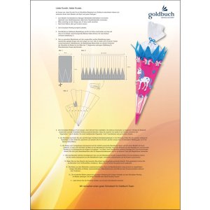 Goldbuch Craft Set Cono Escolar Unicornio 70 cm