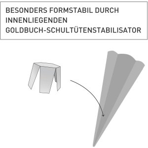Goldbuch Craft Set Cono Escolar Unicornio 70 cm