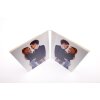 Walther Marco de fotos acrílico doble Marco doble 4,5x6 cm - 20x30 cm