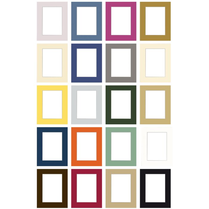 Passepartout acabado 20 colores muchas tallas