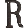 Letras de hierro fundido 13 cm A-Z y &