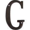 Letras de hierro fundido 13 cm A-Z y &