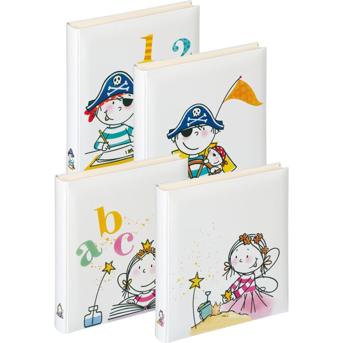 Walther Álbum Infantil Hada y Pirata - Jardín de infancia y escuela 28x30,5 cm 50 páginas