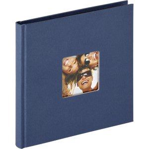 Álbum de fotos Walther Design Fun azul 18x18 cm 30...