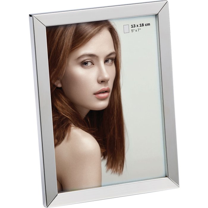 Marco retrato Nora, 10x15 cm, plata