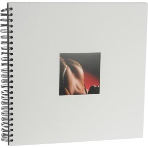 HNFD Álbum espiral Khari 33x33 cm 50 páginas blancas o negras