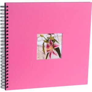HNFD Álbum espiral Khari 33x33 cm 50 páginas blancas o negras