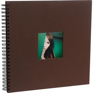 HNFD Álbum espiral Khari 33x33 cm 50 páginas blancas o negras