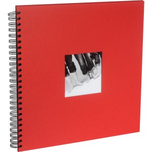 HNFD Álbum espiral Khari 33x33 cm 50 páginas blancas o negras