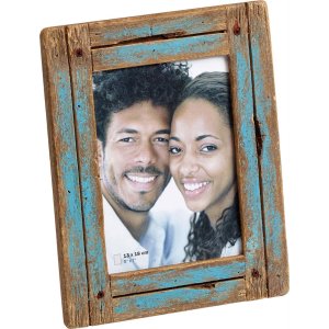 Marco de fotos de madera Dupla 3 colores 10x15 cm, 13x18 cm, 15x20 cm, 20x30 cm y 30x40 cm