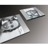 Marco de fotos AVA negro y plata 10x15 cm, 13x18 cm y 15x20 cm