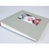 Grabado en relieve personalizado para álbum de fotos dorado plateado grabado en relieve ciego de hasta 40 caracteres