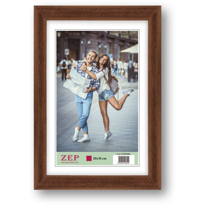 ZEP Marco de madera Acción M19 marrón 10x15 cm