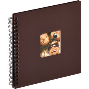 Walther Álbum espiral Fun 26x25 cm 40 páginas negro