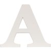 Clayre & Eef Letras de la A a la Z MDF Altura 8 cm