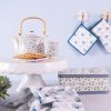 6CEMU0012 Taza Clayre Eef Flores Azules - azul