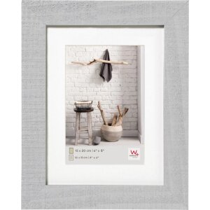 Marco de madera Walther HOME 13x18 cm gris claro con...