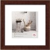 Marco de madera 40x40 cm HOME nogal