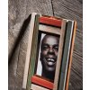 Marco de fotos de madera de iroko Ethno Frame 10x10 cm, 10x15 cm y 13x18 cm