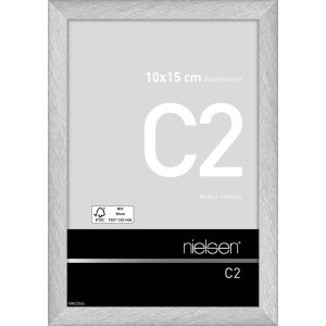 Marco de aluminio Nielsen C2 10x15 cm reflex plata