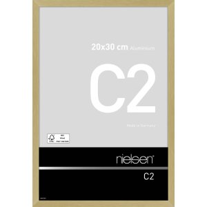 Nielsen Marco de aluminio C2 estructura oro mate 20x30 cm