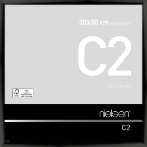 Marco de aluminio Nielsen C2 30x30 cm anodizado negro...