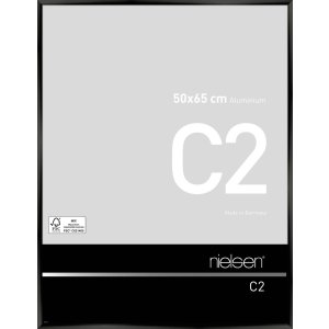 Marco de aluminio Nielsen C2 50x65 cm anodizado negro...