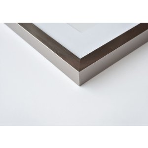 Marco de madera Apollon 21x30 cm plata