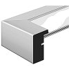 Marco de madera Apollon 21x30 cm plata