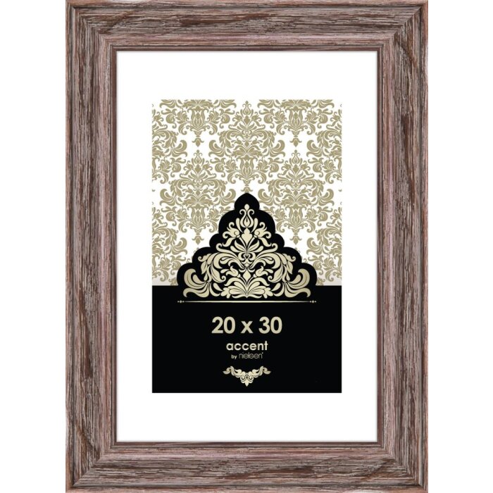 Marco de madera Vintage 20x30 cm marrón Nielsen