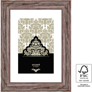 Marco de madera Vintage 20x30 cm marrón Nielsen