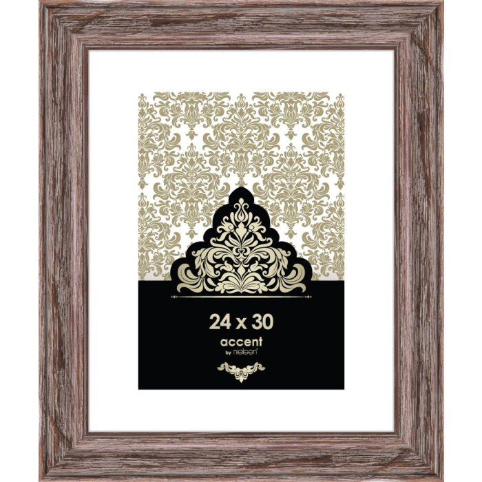 Marco de madera vintage 24x30 cm marrón Nielsen