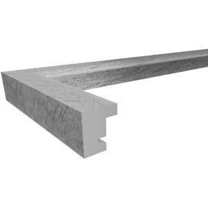 Marco de madera Pimientos 10x10 cm nogal