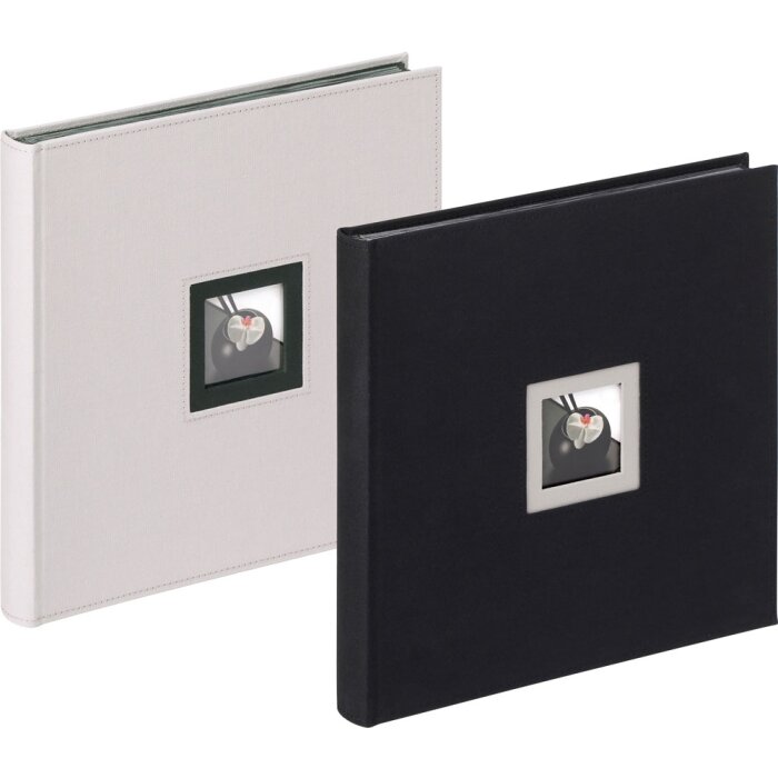 Álbum Walther Blanco Negro 26x25 cm y 30x30 cm 50 páginas negras