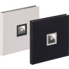 Álbum Walther Blanco Negro 26x25 cm y 30x30 cm 50 páginas negras
